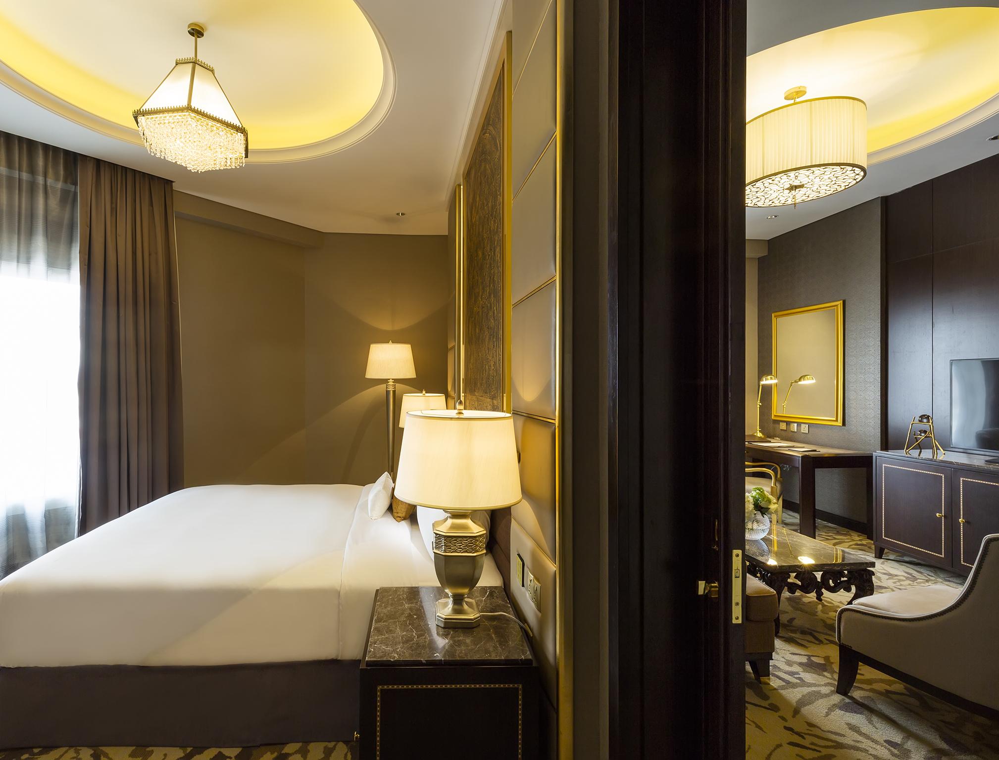 Ezdan Palace Hotel Doha Eksteriør bilde A suite at the hotel