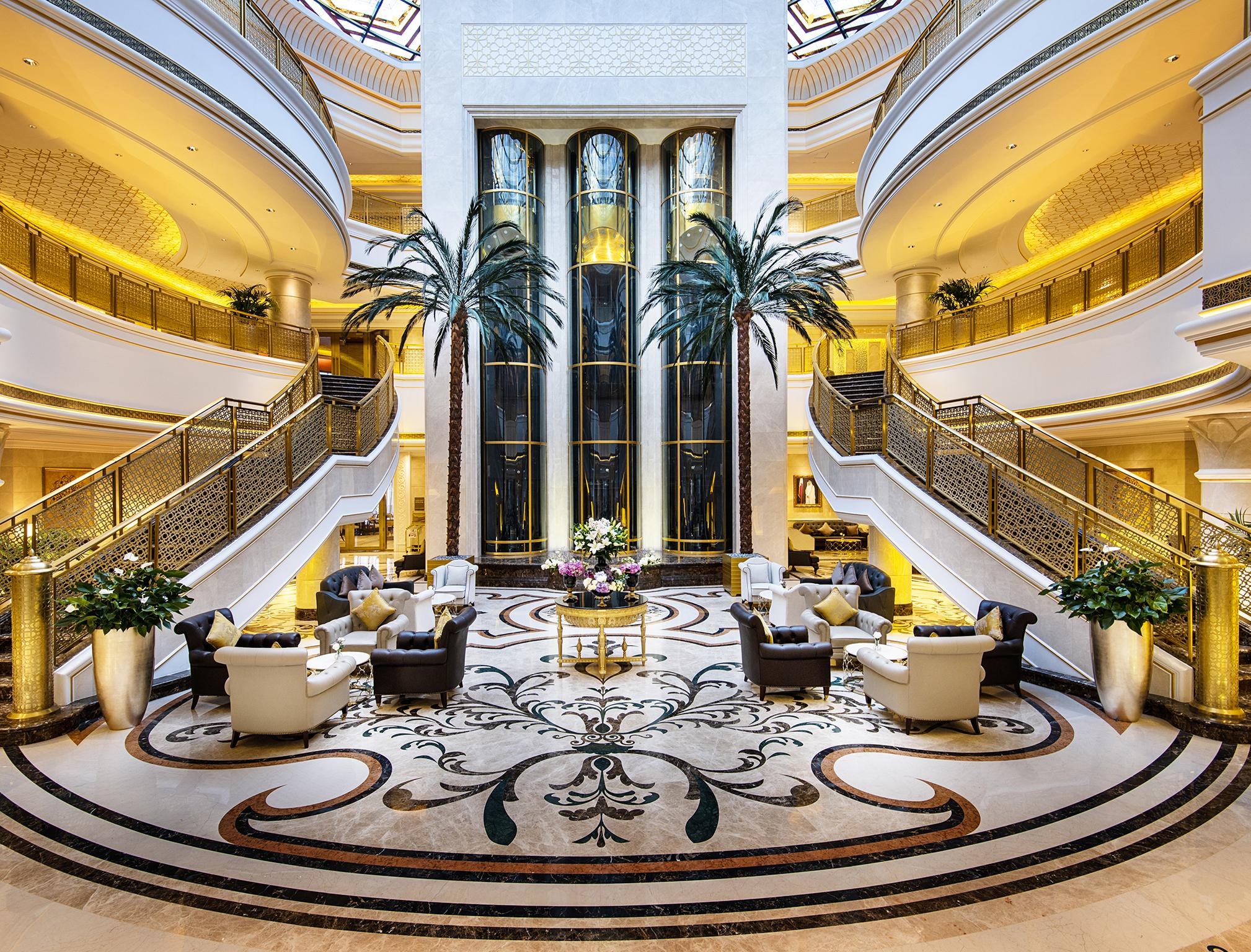 Ezdan Palace Hotel Doha Eksteriør bilde Lobby