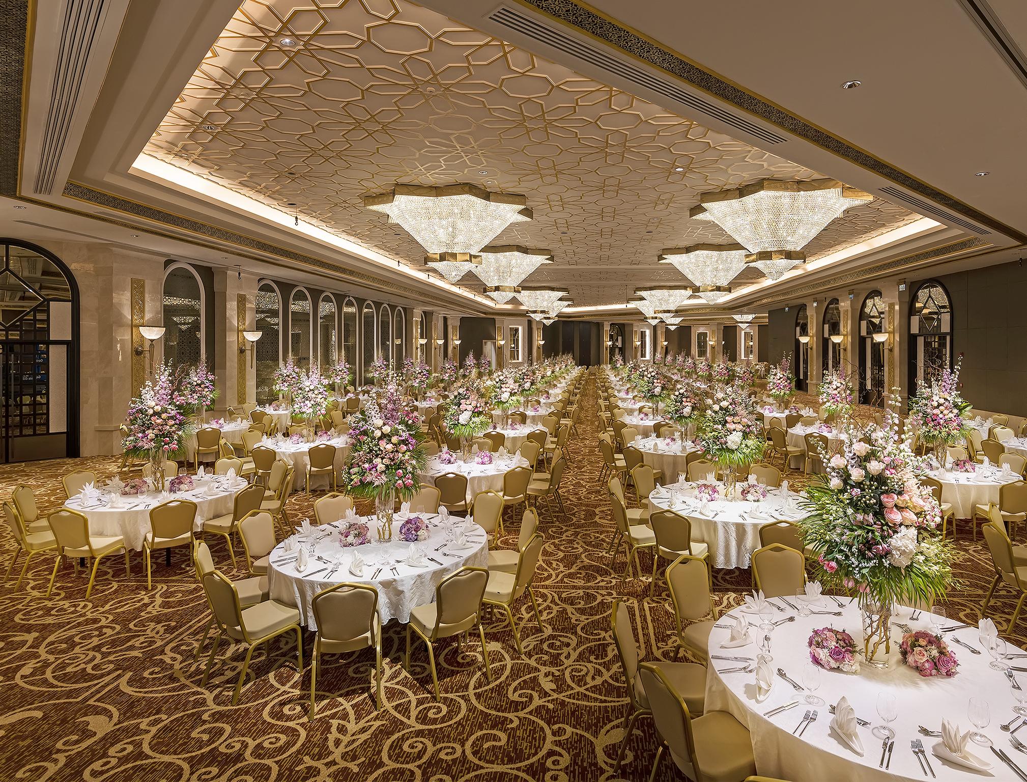 Ezdan Palace Hotel Doha Eksteriør bilde The ballroom